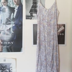 Floral Cotton On Dress